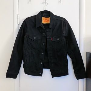Levi’s Black Denim Trucker Jacket